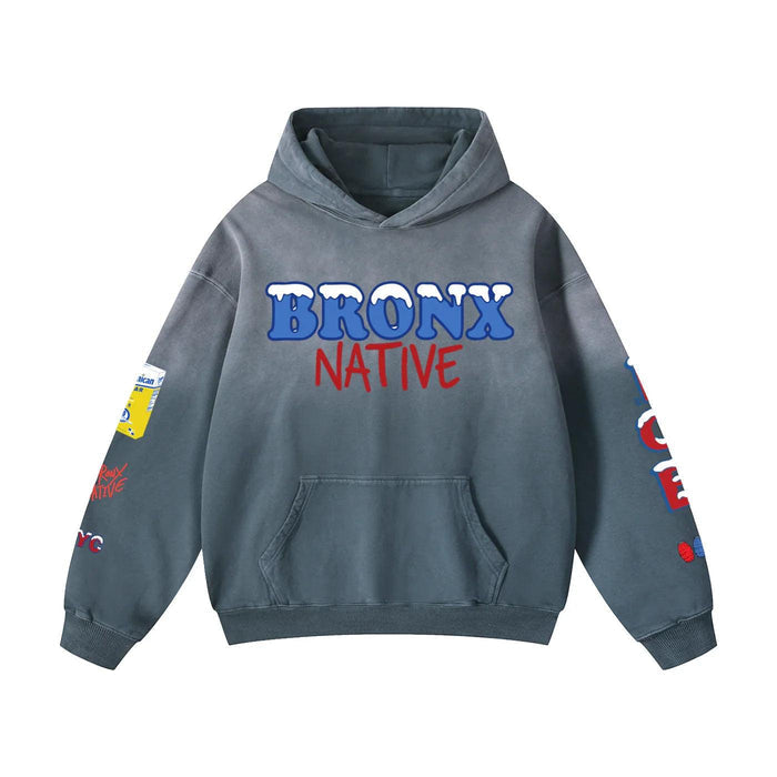 Bodega Essentials Heavyweight Sunfade Oversized Hoodie
