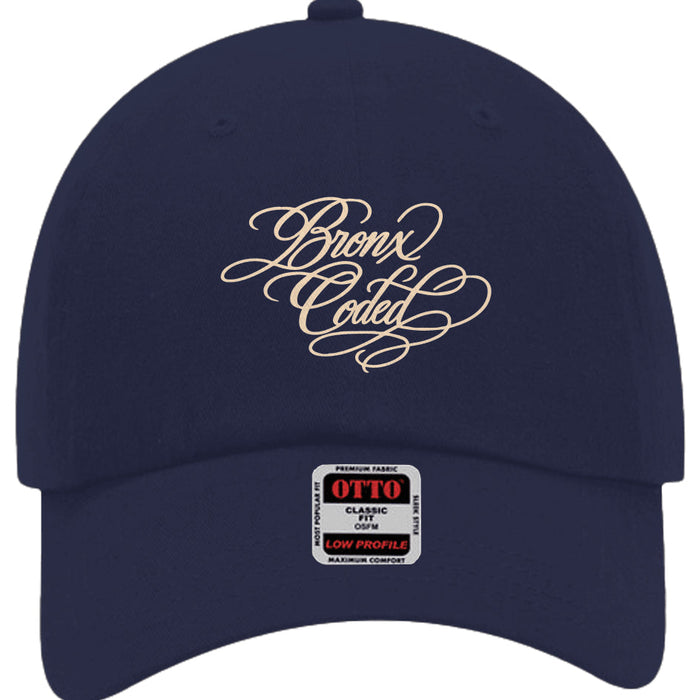 Bronx Coded 6 Panel Baseball Cap [Embroidered]