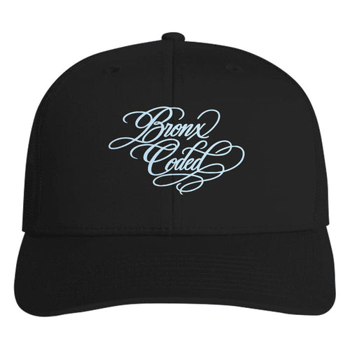 Bronx Coded Mesh Trucker Cap [Embroidered] by Bronx Native