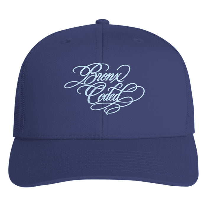 Bronx Coded Mesh Trucker Cap [Embroidered] by Bronx Native