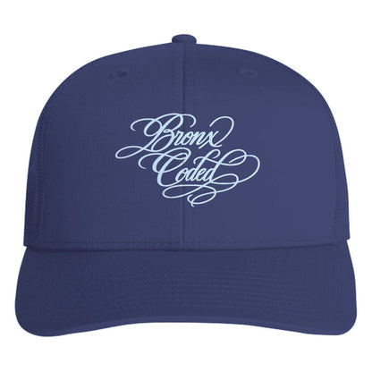 Bronx Coded Mesh Trucker Cap [Embroidered] by Bronx Native