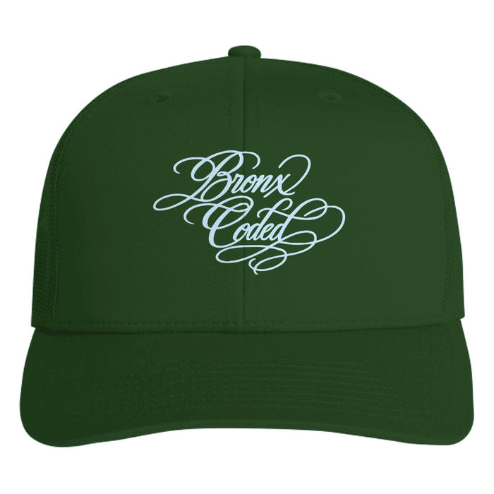 Bronx Coded Mesh Trucker Cap [Embroidered] by Bronx Native