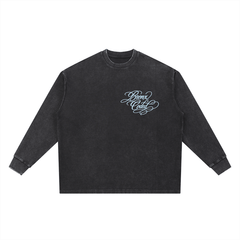 Bronx Coded Mineral Wash Waffle Oversized T-Shirt by Bronx Native for New York summer