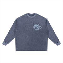 Bronx Coded Mineral Wash Waffle Oversized T-Shirt by Bronx Native for New York summer