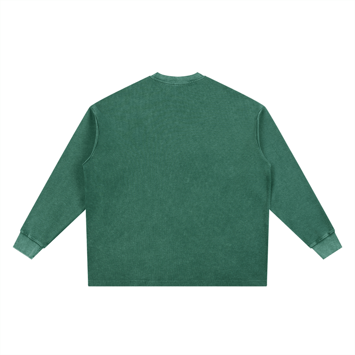 BRONX Mineral Wash Waffle Oversized T-Shirt by Bronx Native for New York summer