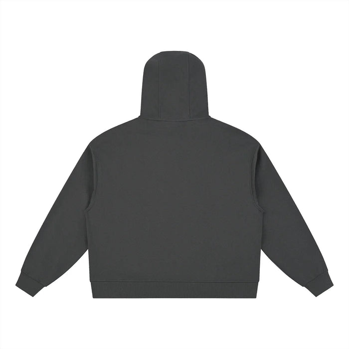 Bronx Native ❄️ Boxy Button Placket Hoodie