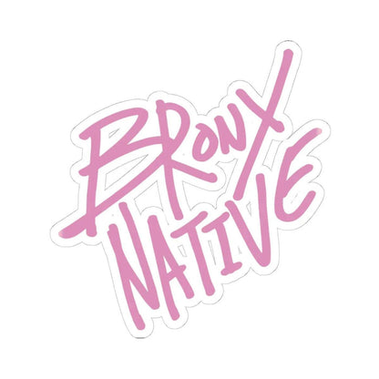 Bronx Native Graffiti (Pink) by Bronx Native
