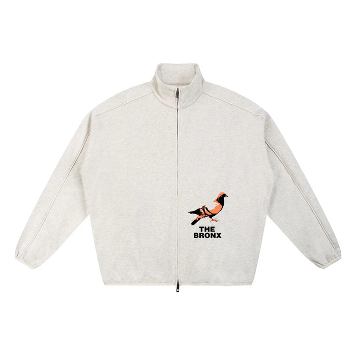 Bronx Pidgeon Essential Heavyweight Stand Collar Jacket by Bronx Native for New York summer