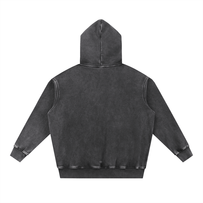 BRONX Snow Wash Fleece Oversize Hoodie by Bronx Native for New York summer