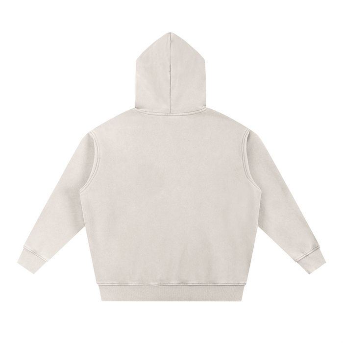 BRONX Snow Wash Fleece Oversize Hoodie by Bronx Native for New York summer