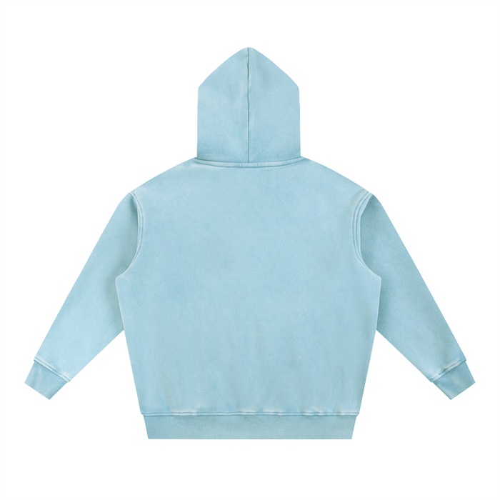 BRONX Snow Wash Fleece Oversize Hoodie by Bronx Native for New York summer