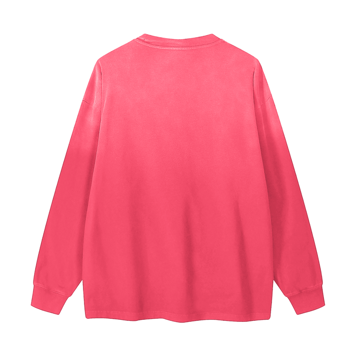 Bronx Spring 96' Notebook Gradient Washed Long Sleeve T-Shirt by Bronx Native for New York summer