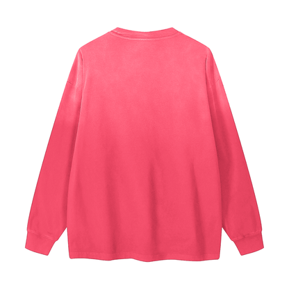 Bronx Spring 96' Notebook Gradient Washed Long Sleeve T-Shirt by Bronx Native for New York summer
