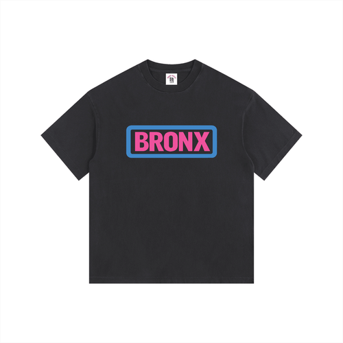 BRONX Vintage Washed Oversized Cotton T-Shirt by Bronx Native for New York summer