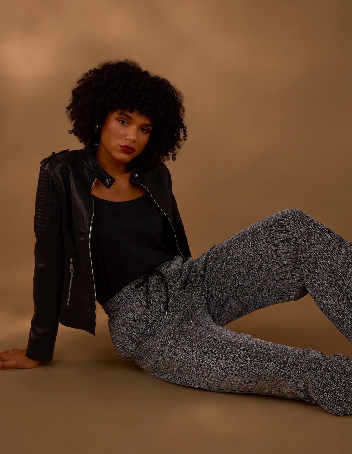 Rhinestone Detailed Trousers