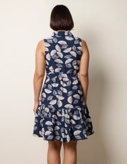 Sleeveless Shirt Dress