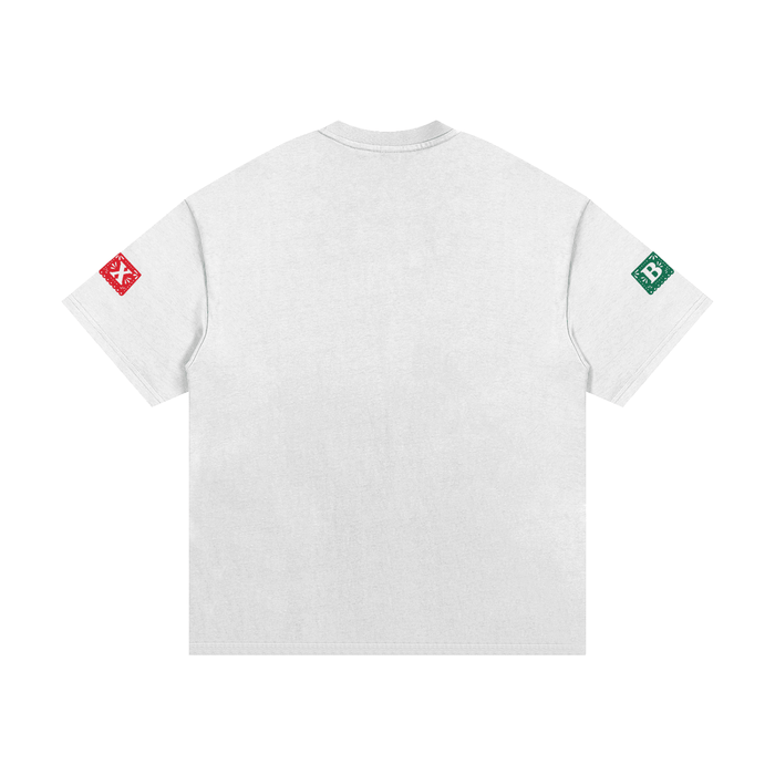BX Mex Yankee Exclusive Heavyweight Cotton T-Shirt by Bronx Native