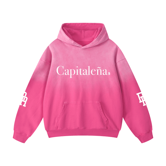 Capitaleña Heavyweight Sunfade Oversized Hoodie