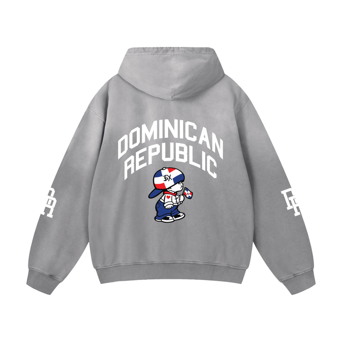 Capitaleña Heavyweight Sunfade Oversized Hoodie