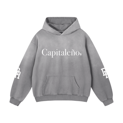 Capitaleño DR Lim. Ed. Heavyweight Sunfade Oversized Hoodie by Bronx Native, Summer 2026 hoodies with BX pride and New York streetwear energy