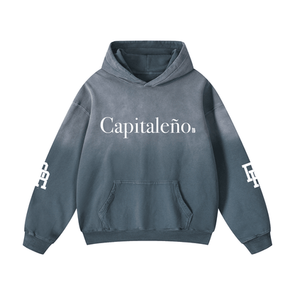 Capitaleño DR Lim. Ed. Heavyweight Sunfade Oversized Hoodie by Bronx Native, Summer 2026 hoodies with BX pride and New York streetwear energy