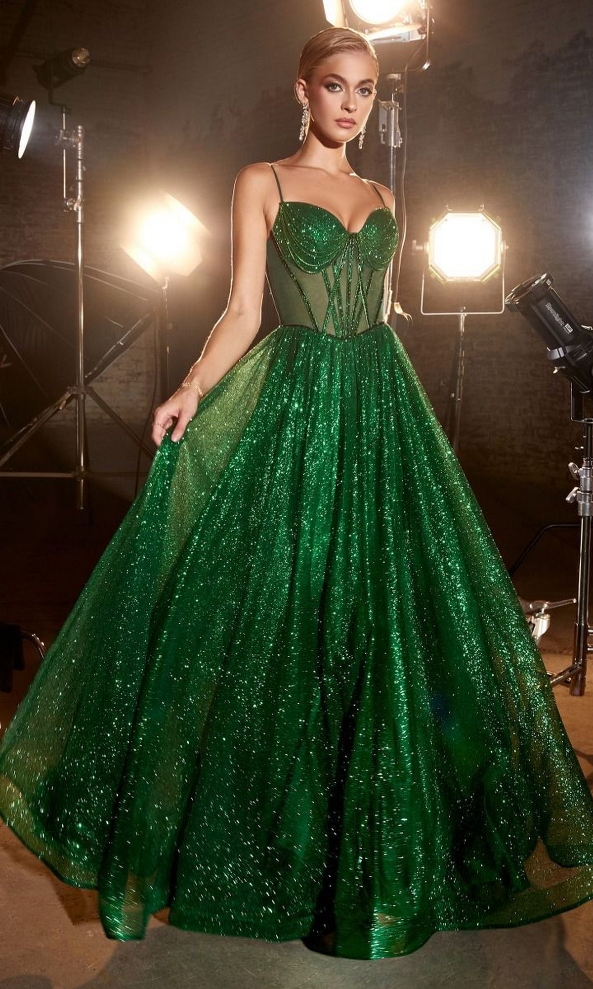 Formal Long Dress CD832 By Ladivine