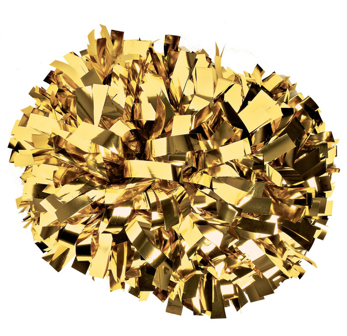 Cheer 6" Metallic Pom