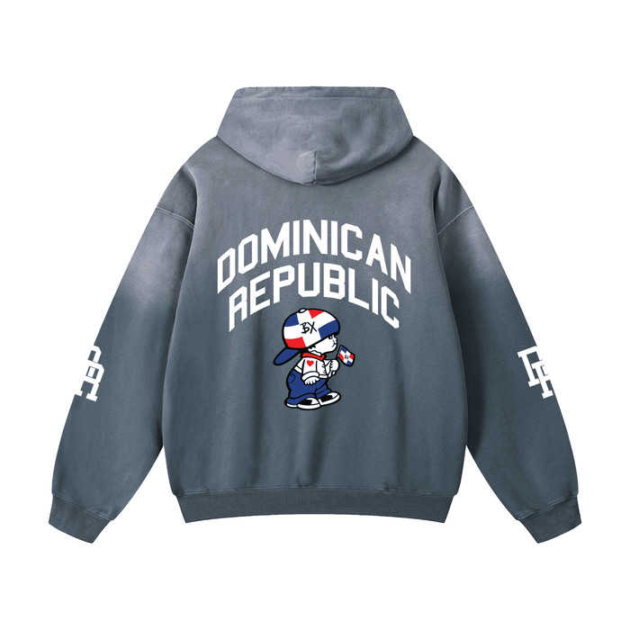 Cibaeña Heavyweight Sunfade Oversized Hoodie