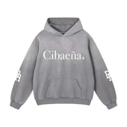 Cibaeña Heavyweight Sunfade Oversized Hoodie