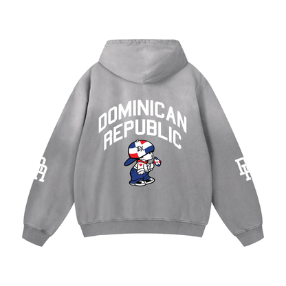 Cibaeña Heavyweight Sunfade Oversized Hoodie
