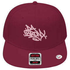 Da Bronx 6 Panel Snapback With Grey Undervisor [Embroidered] by Bronx Native
