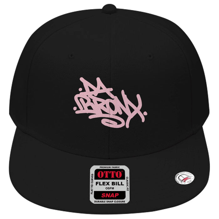 Da Bronx 6 Panel Snapback With Grey Undervisor [Embroidered] by Bronx Native