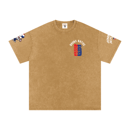 Dominican Made BXN Lim. Ed. Snow Washed Tee by Bronx Native