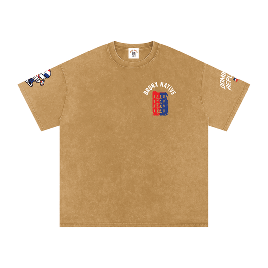Dominican Made BXN Lim. Ed. Snow Washed Tee by Bronx Native