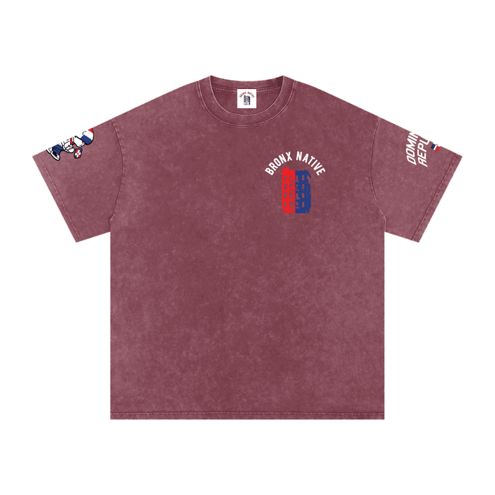Dominican Made BXN Lim. Ed. Snow Washed Tee by Bronx Native