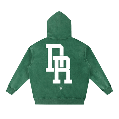 Dominican Republic 🇩🇴 Snow Wash Fleece Oversize Hoodie