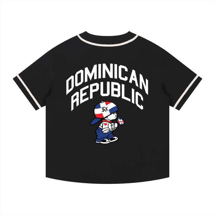 DR Contrast Piped Button-Up Jersey