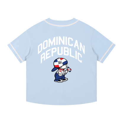 DR Contrast Piped Button-Up Jersey