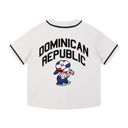 DR Independence Contrast Piped Button-Up Jersey