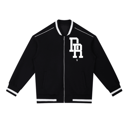 DR Independence Contrast Piping Zip Bomber Jacket by Bronx Native