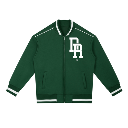 DR Independence Contrast Piping Zip Bomber Jacket by Bronx Native