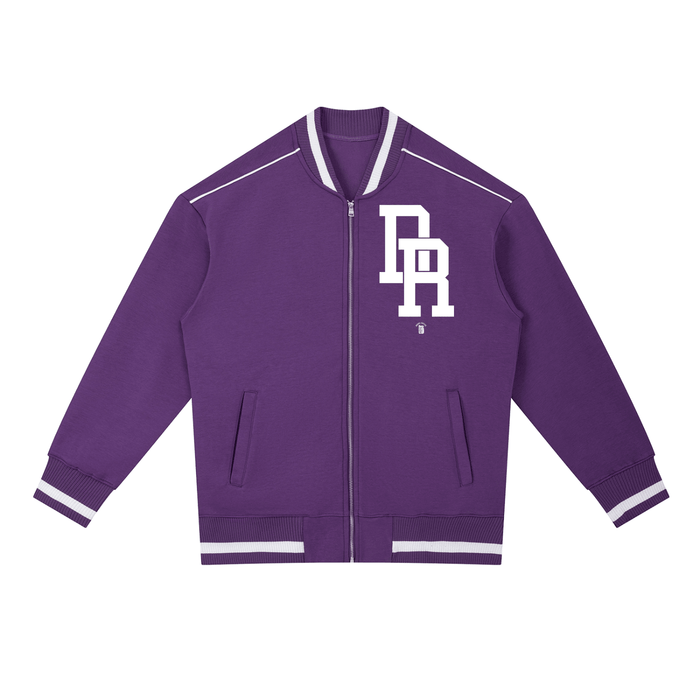 DR Independence Contrast Piping Zip Bomber Jacket by Bronx Native