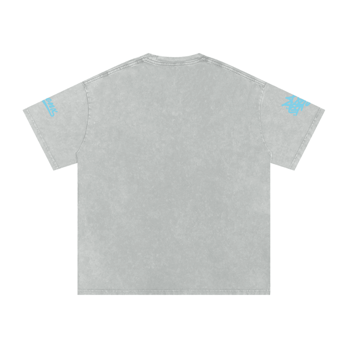 El Bronx Snow Washed Oversized Cotton T-Shirt by Bronx Native for New York summer