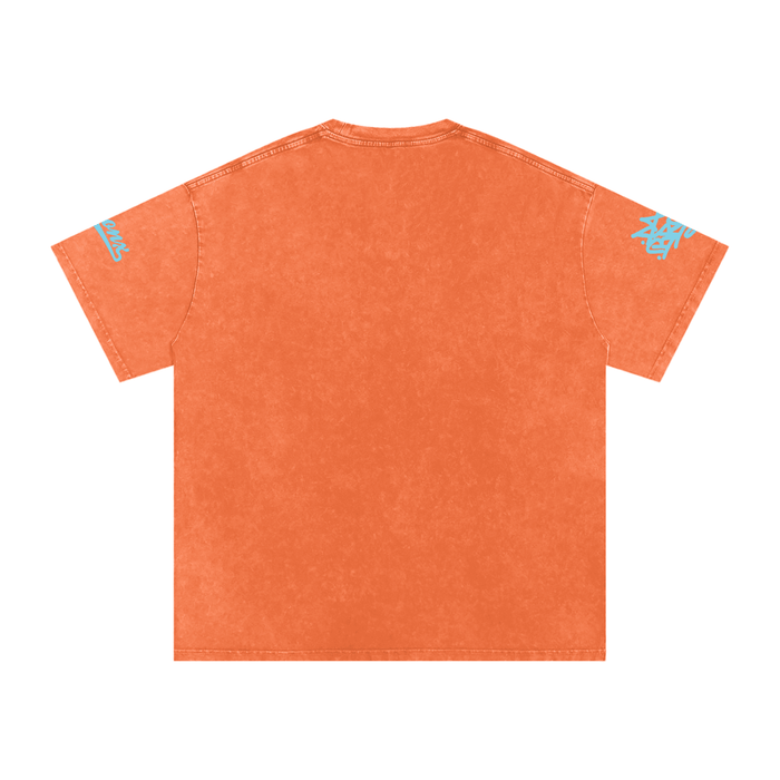 El Bronx Snow Washed Oversized Cotton T-Shirt by Bronx Native for New York summer