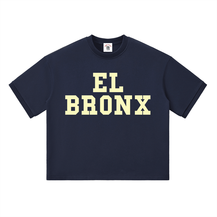 El Bronx Unisex Heavyweight Boxy T-Shirt by Bronx Native for New York summer