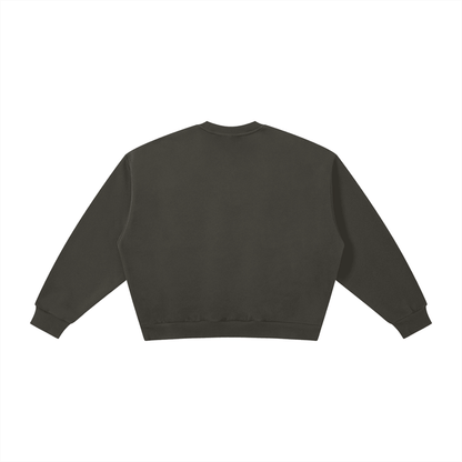 El Malo Del Bronx Boxy Fleece Crewneck Sweatshirt Alt Colorway by Bronx Native, Summer 2026 sweatshirts with BX pride and New York streetwear energy