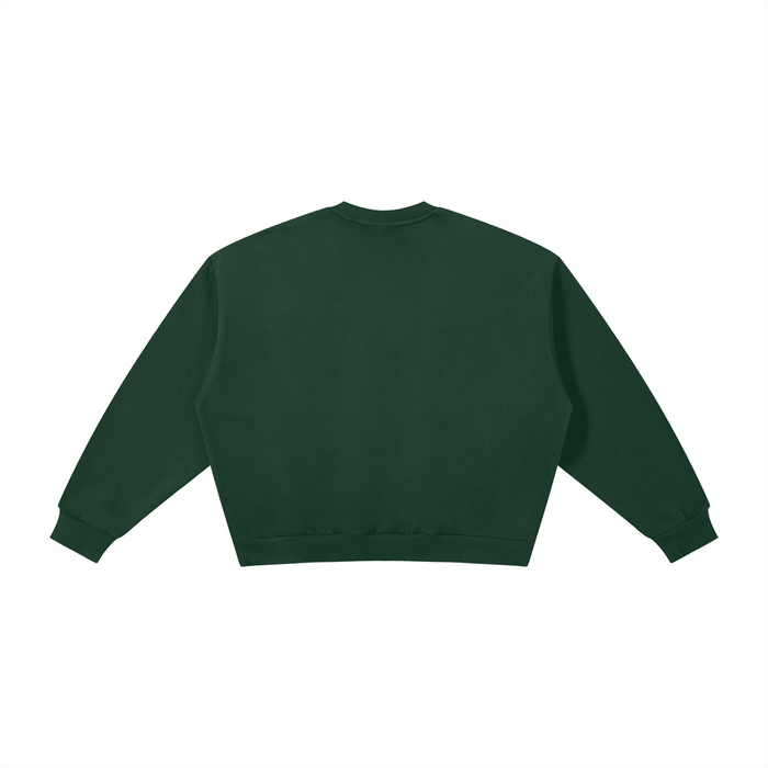 El Malo Del Bronx Boxy Fleece Crewneck Sweatshirt Alt Colorway by Bronx Native, Summer 2026 sweatshirts with BX pride and New York streetwear energy