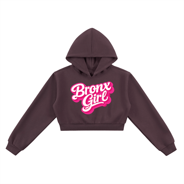 Essential Cropped Hoodie by Bronx Native