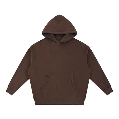 Essential Oversized Boxy Fit Fleece Hoodie
