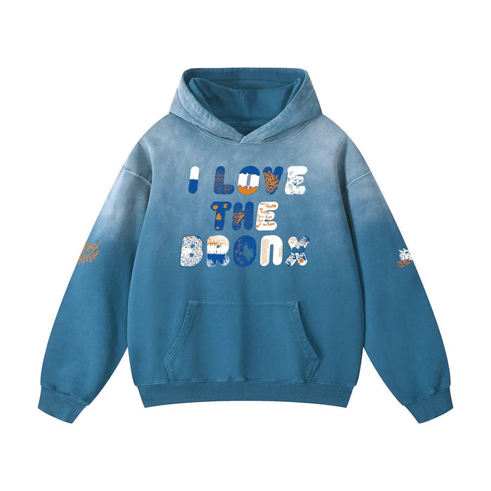 I L🧡💙VE The Bronx Heavy Oversized Hoodie